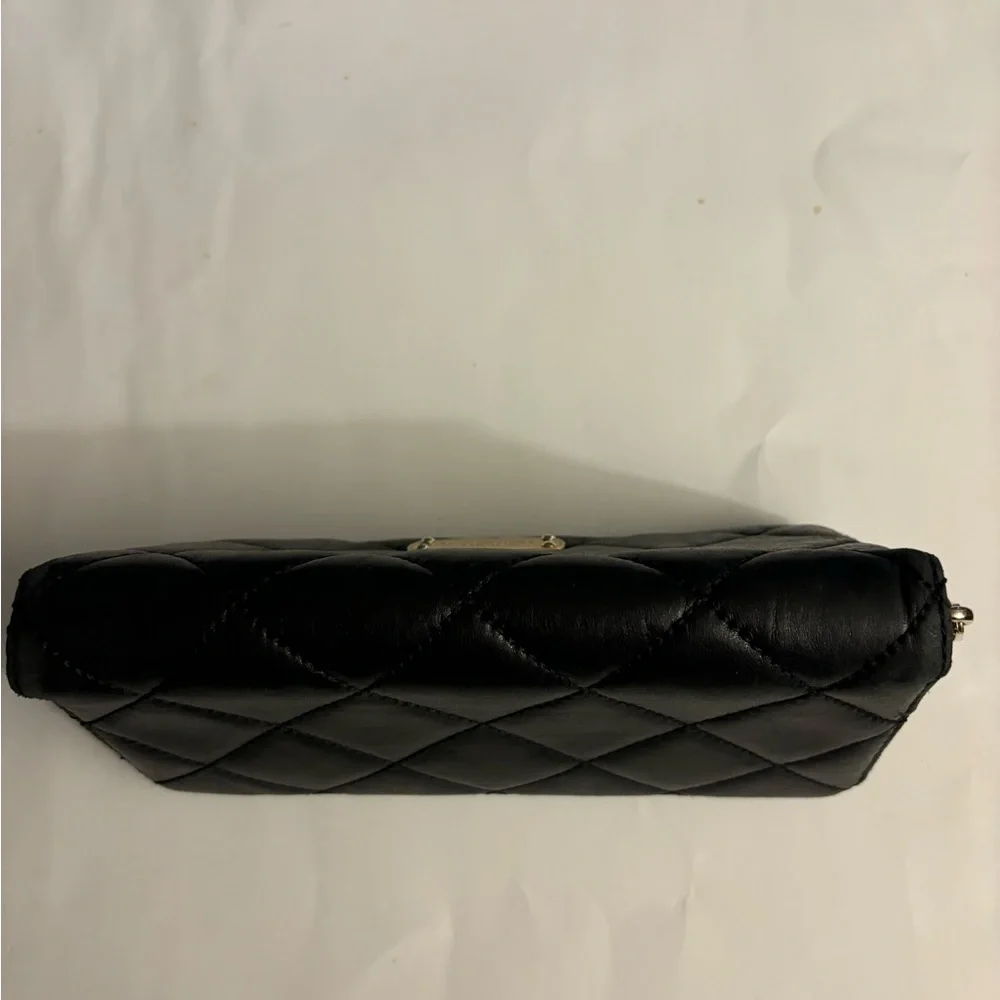 Michael Kors Black Quilted Women's Clutch/Wallet